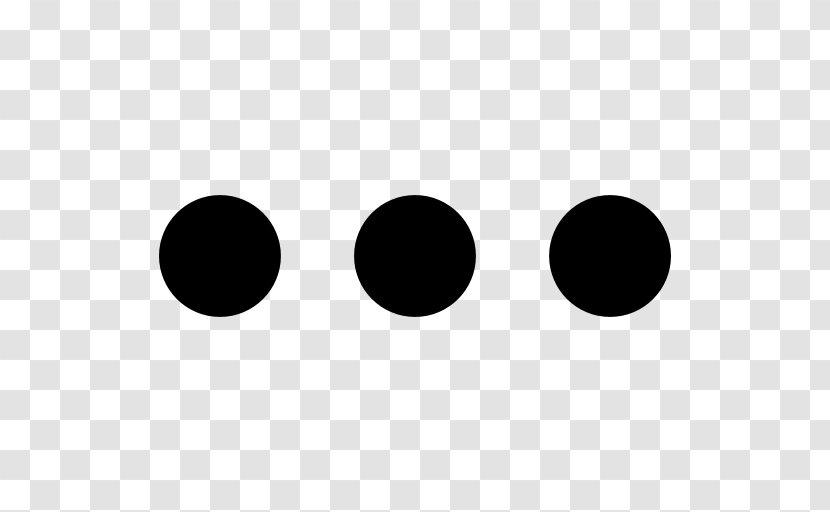 Download Dots - Symbol - Three Buttons Transparent PNG