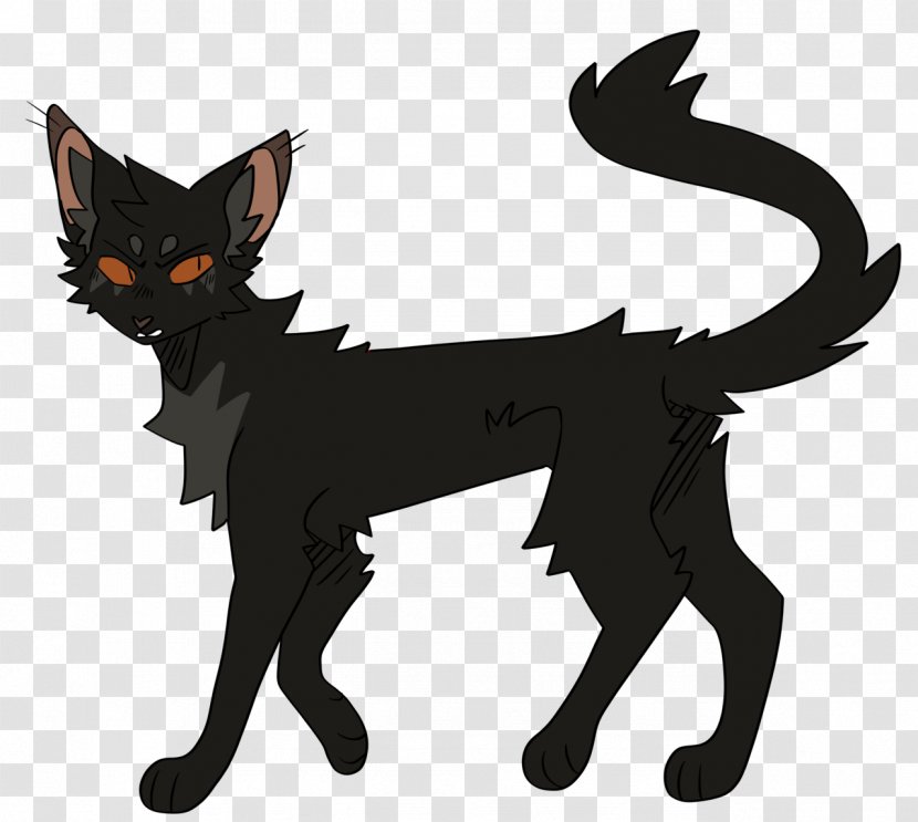 Kitten Black Cat Whiskers Dog Transparent PNG