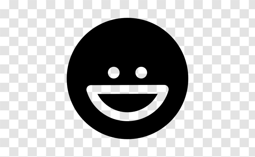 Smiley - Black - Smiling Faces Icon Transparent PNG