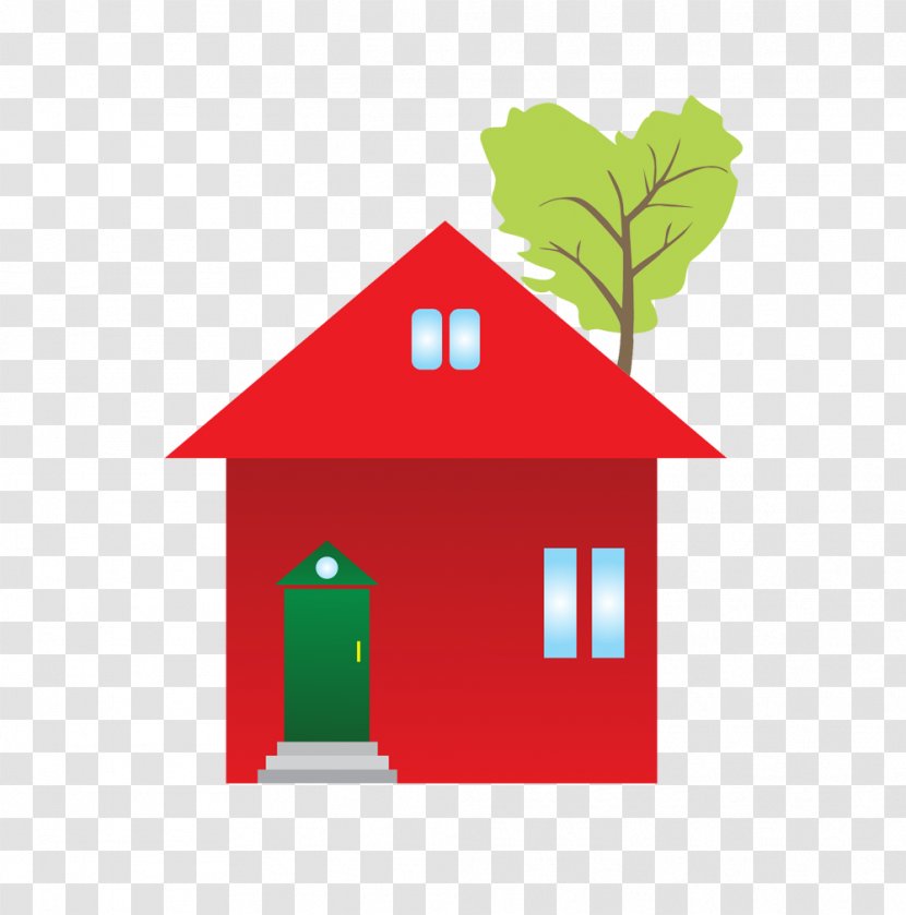 House Renting Clip Art - Geometric Shape - Red Jungle Lodge Transparent PNG