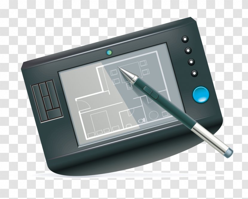 Building Royalty-free Drawing Icon - Architecture - Hand-painted Tablet Transparent PNG