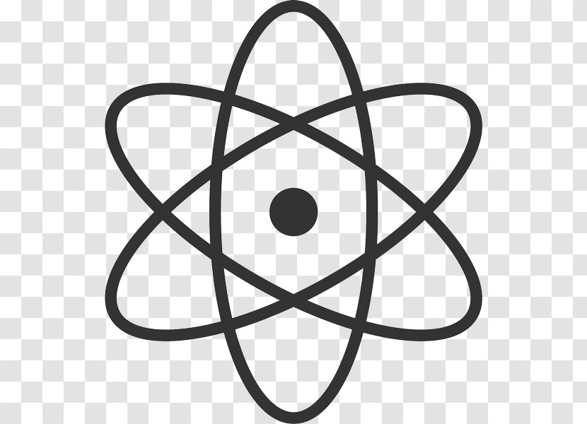 Atom Science Proton Symbol - Symmetry Transparent PNG