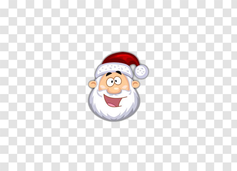 Santa Claus Christmas Emoticon Icon - Cartoon - Avatar Transparent PNG
