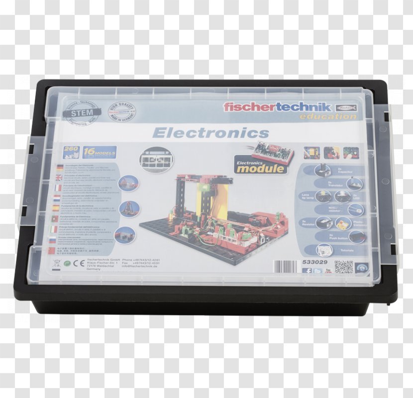 Fischertechnik Electronics Electronic Component Electrical Network Toy - Circuit - Shop Transparent PNG