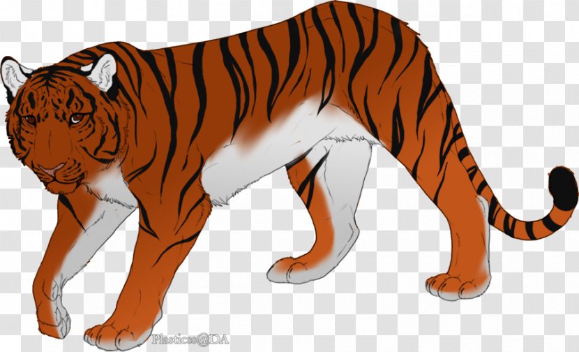 Tiger Cat Terrestrial Animal Desktop Wallpaper - Art - Creative Transparent PNG