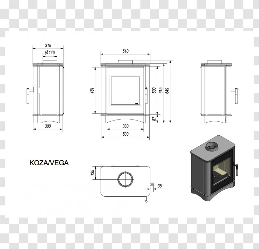 Fireplace Insert Stove Poland Power - Energy Conversion Efficiency Transparent PNG