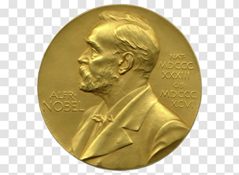 Nobel Prize In Chemistry Award Physiology Or Medicine - Sculpture - Golden Medal Transparent PNG