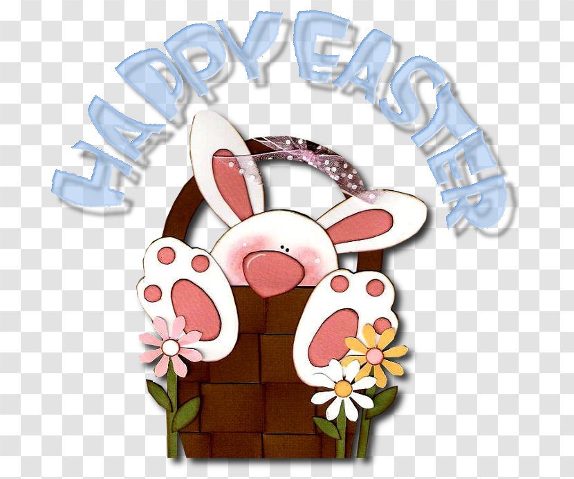 Easter Bunny Postcard Paper Scrapbooking Transparent PNG