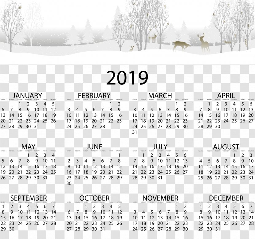 Calendar Year Month Template - Holiday - Public Holidays In Canada Transparent PNG