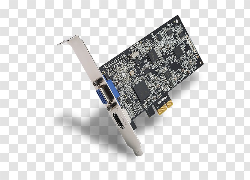 Graphics Cards & Video Adapters Capture PCI Express AVerMedia Technologies Conventional - Tv Tuner Card - Avermedia Game Hd Ii C285 Transparent PNG