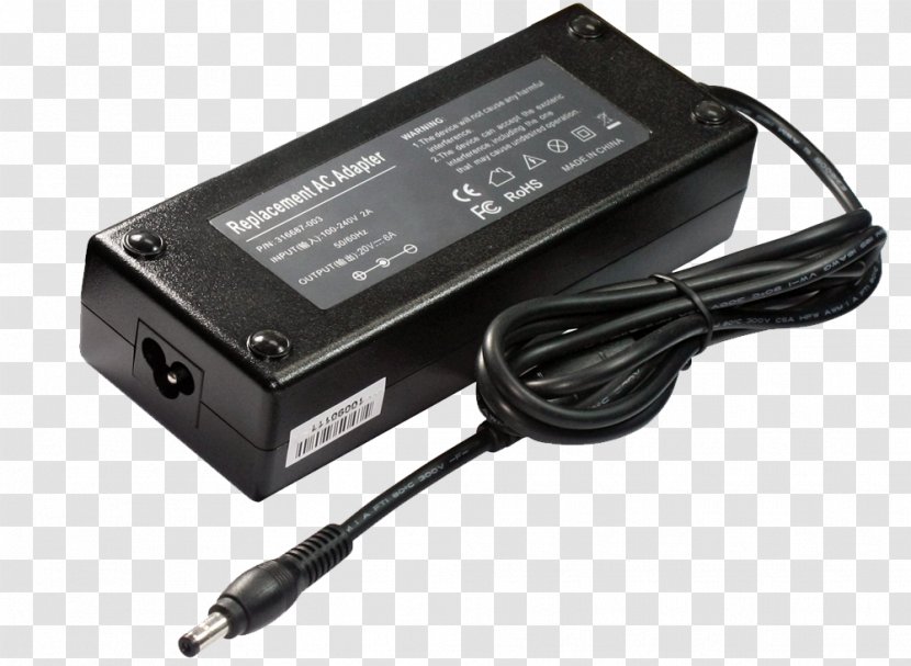 Laptop Dell Battery Charger AC Adapter - Power Transparent PNG