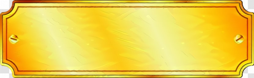 Orange Background - Rectangle - Yellow Transparent PNG