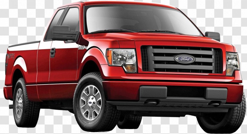 Ford F-Series Pickup Truck Car 2010 F-150 STX - Full Size - FORD Transparent PNG