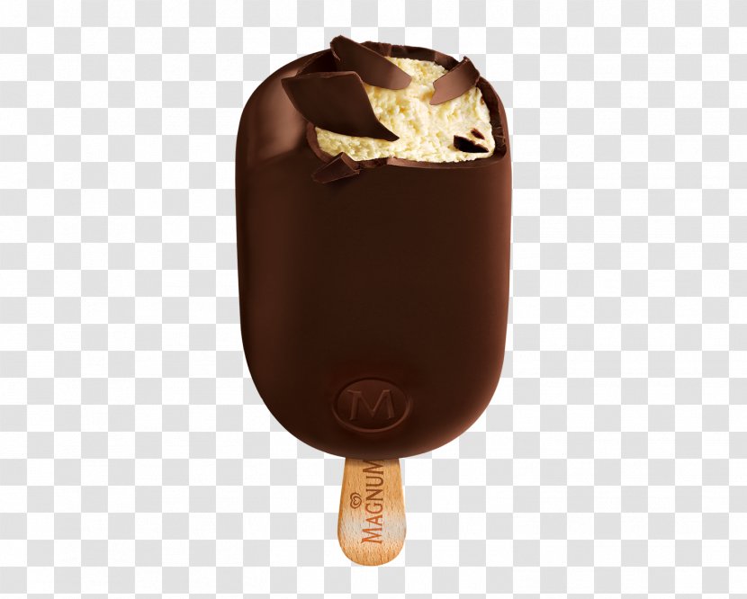 Ice Cream Bar Chocolate Truffle Magnum - Image Transparent PNG