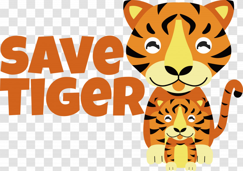 Tiger Royalty-free Drawing Vector Cartoon Transparent PNG