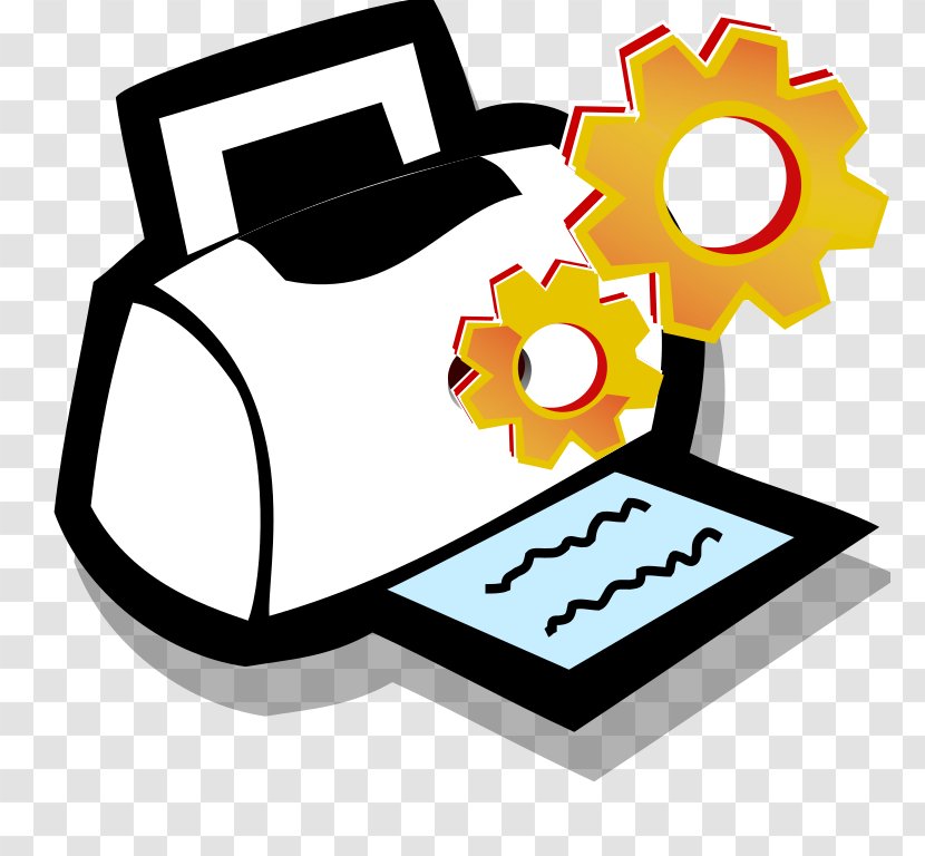 Printer Clip Art Document - Computer Transparent PNG