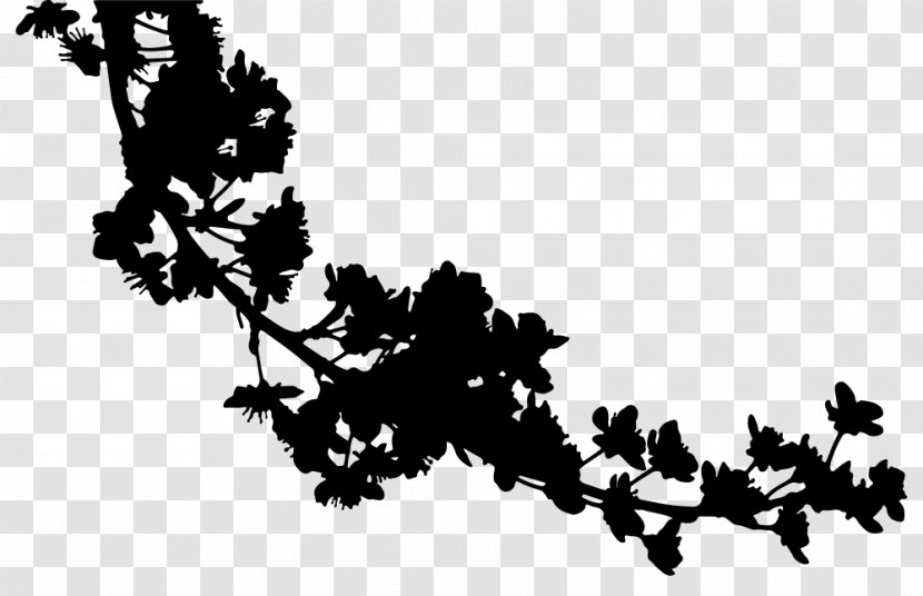 Silhouette Cherry Blossom - Sky Transparent PNG