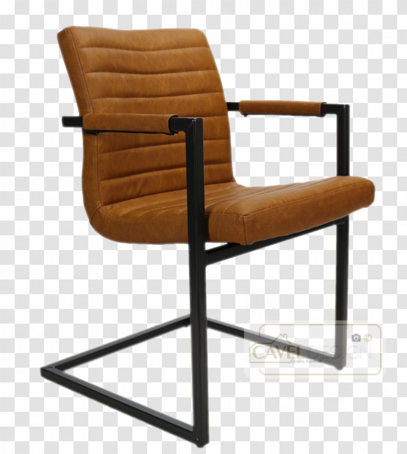 Brandy Cognac Eetkamerstoel Chair Furniture - Metal Transparent PNG