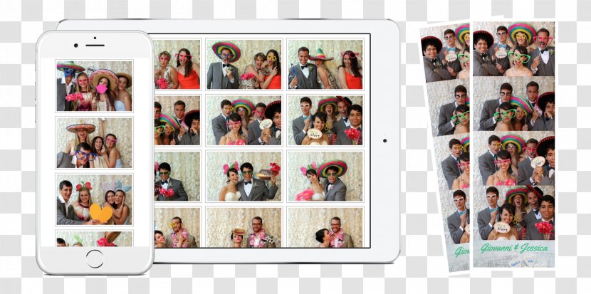 Flixxr Photo Booth Rentals Collage Selfie - Renting - Photobooth Transparent PNG