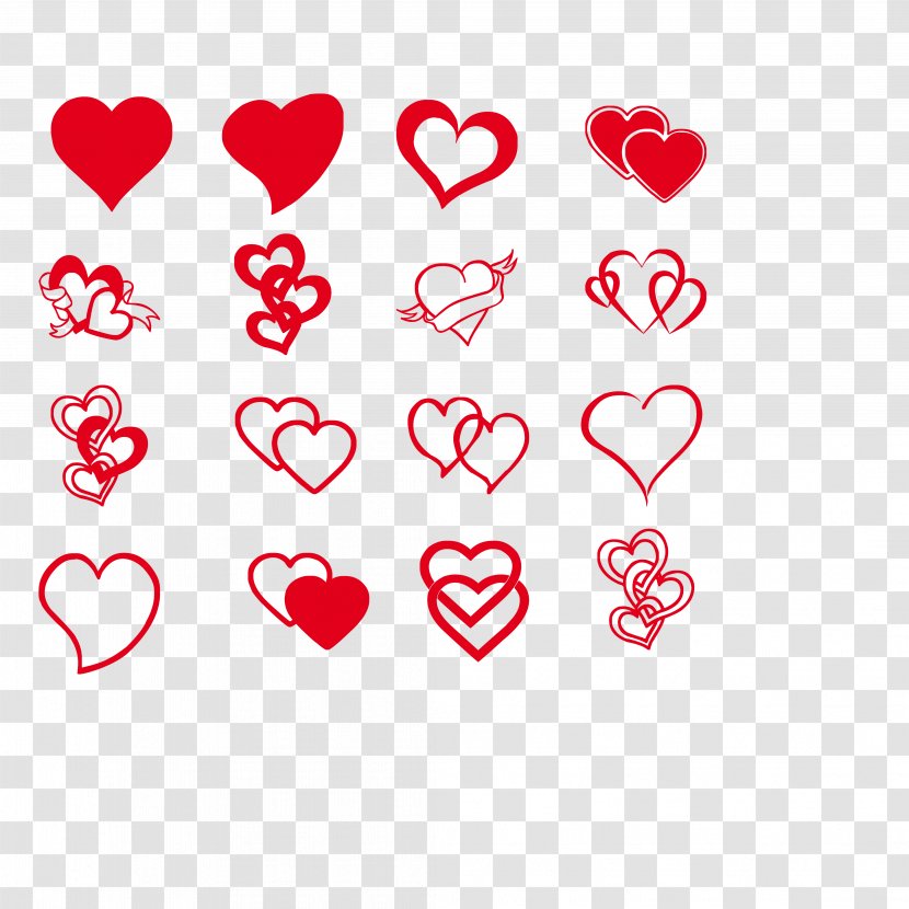 Heart Valentine's Day Sticker Vetrofania - Wall Decal Transparent PNG