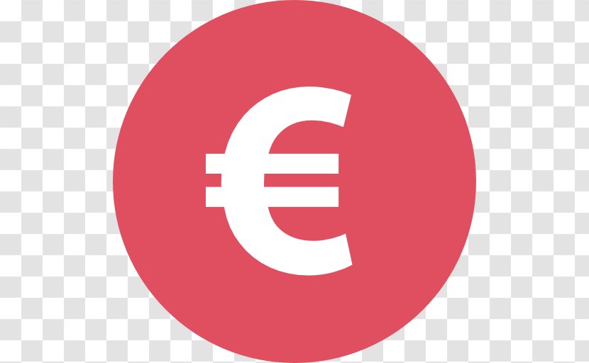 Symbol Emoticon - Currency - Euro Vector Transparent PNG