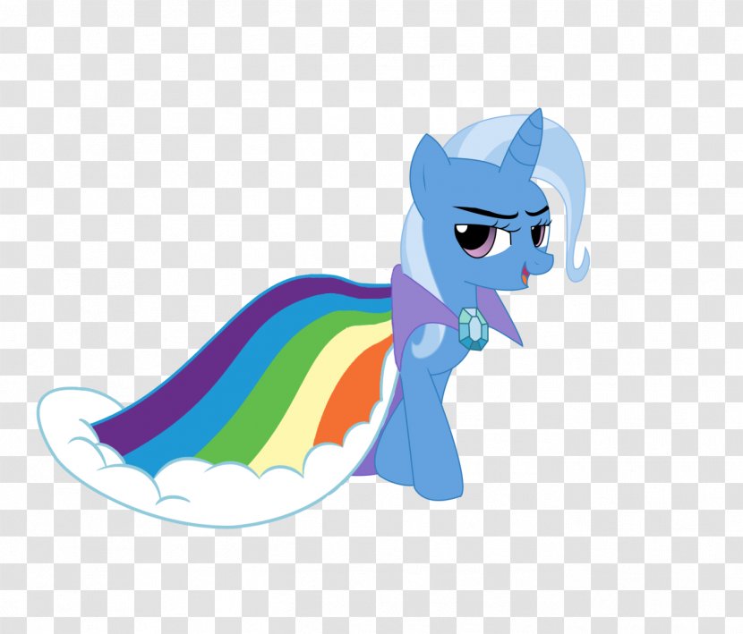Trixie Rainbow Dash Rarity Clothing - Fictional Character - Gallop Transparent PNG