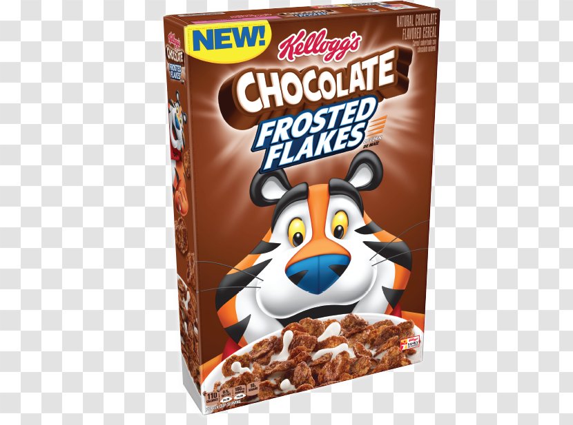 Frosted Flakes Breakfast Cereal Corn Frosting & Icing Kellogg's - Ingredient - Chocolate Transparent PNG