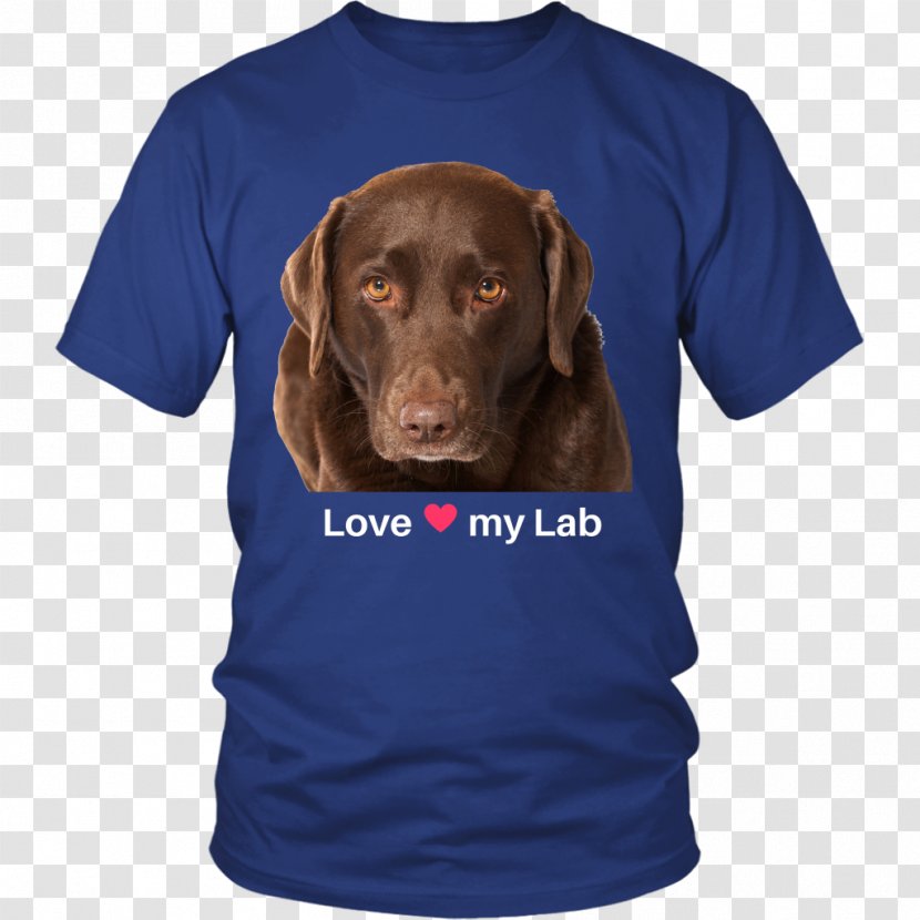 T-shirt Hoodie Sleeve Clothing - Labrador Retriever - Chocolate Lab Transparent PNG