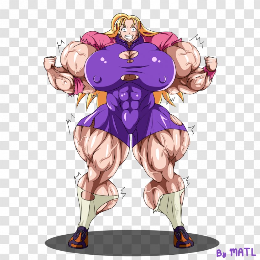 Cartoon Fiction Figurine Muscle - Miu Transparent PNG