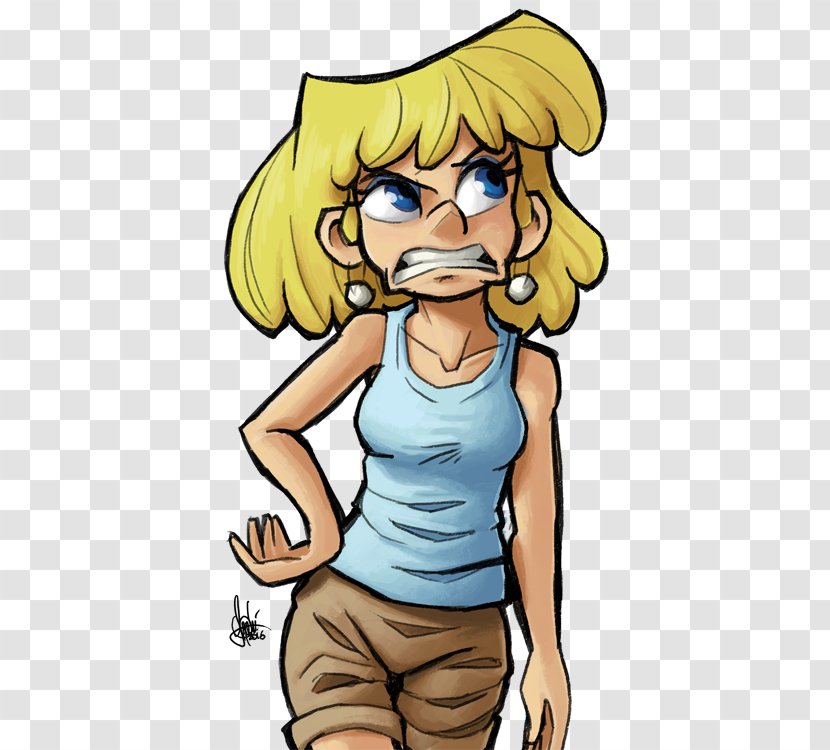 Lori Loud Leni Character - Cartoon Transparent PNG