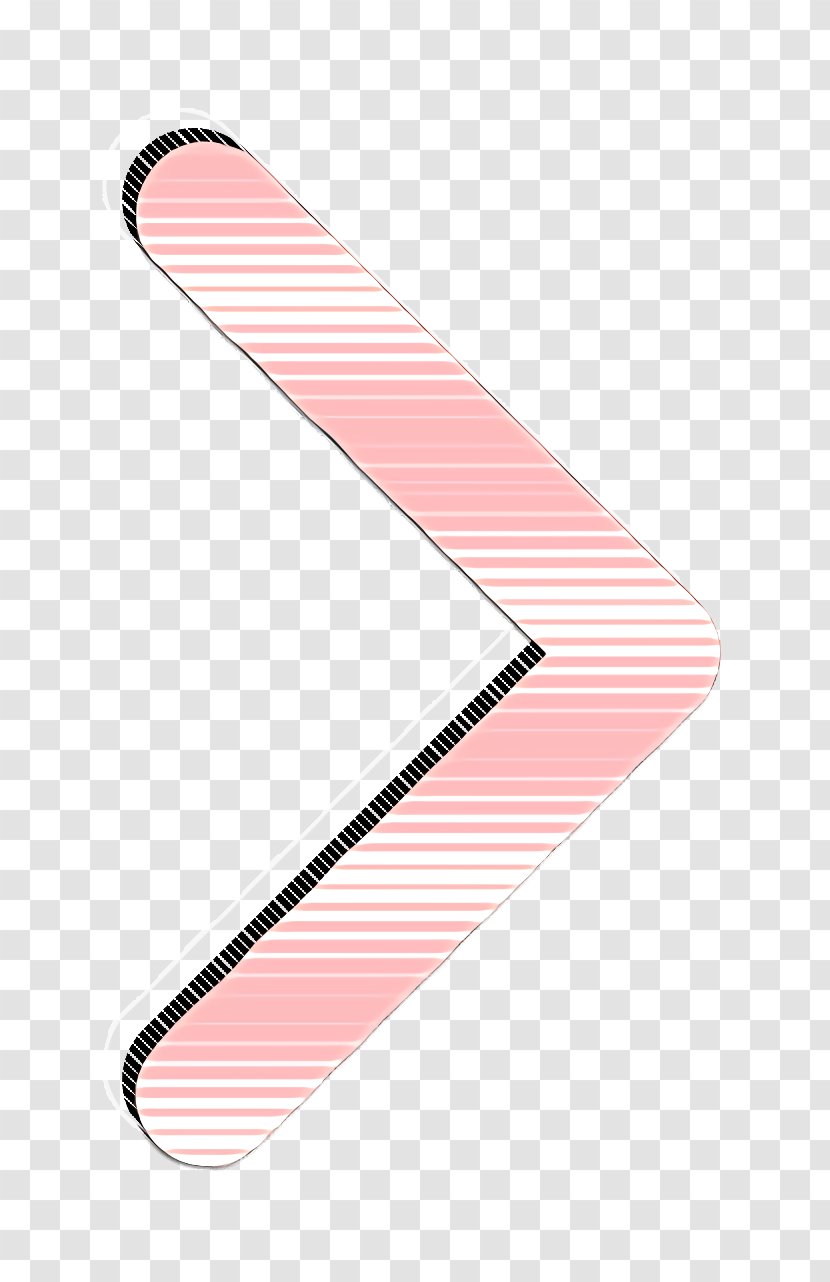 Arrow Right - Pink - Logo Snowboard Transparent PNG