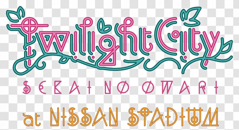 Twilight City Nissan Stadium SEKAI NO OWARI TOKYO FANTASY RAIN - Logo - News Header Box Transparent PNG