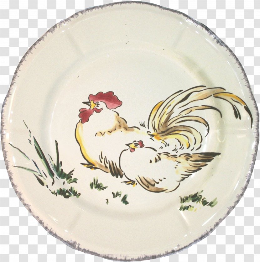 Rooster Gien Silkie Bird Porcelain Transparent PNG