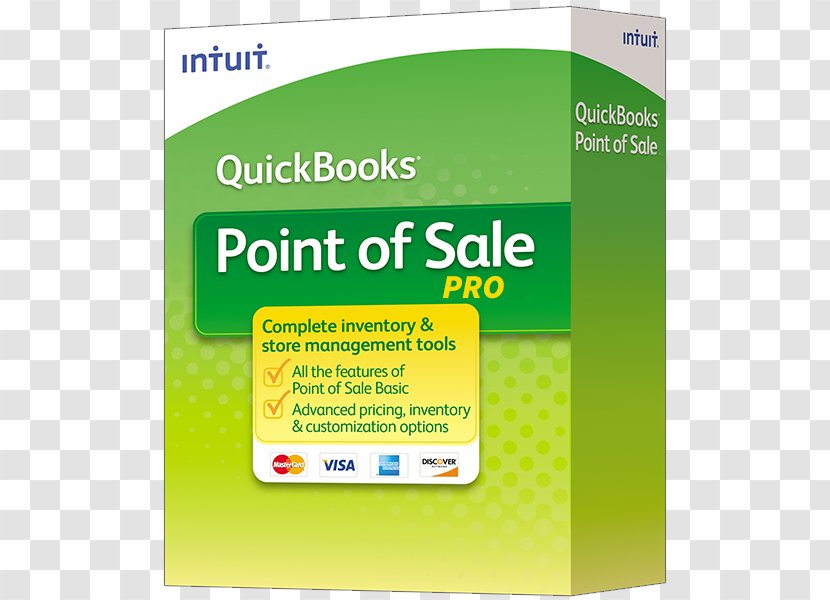 QuickBooks Point Of Sale Intuit Computer Software Sales - Credit Card - Business Transparent PNG