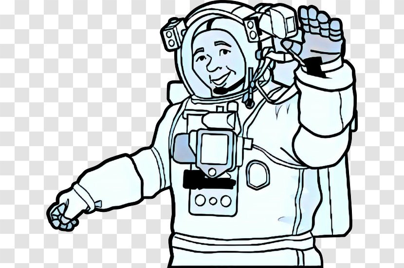 Clip Art Space Suit Hartford Public Library Astronaut - Cartoon Transparent PNG