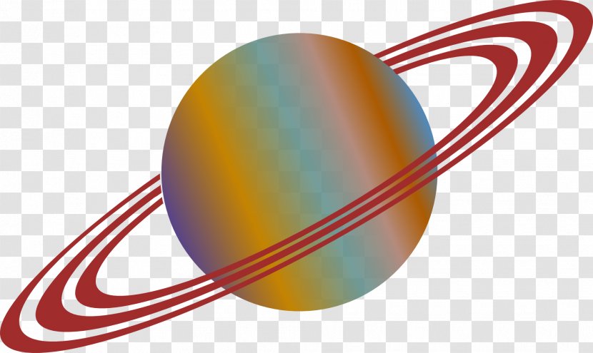 Planet Ring System Rings Of Saturn Clip Art - Color Gradient Transparent PNG