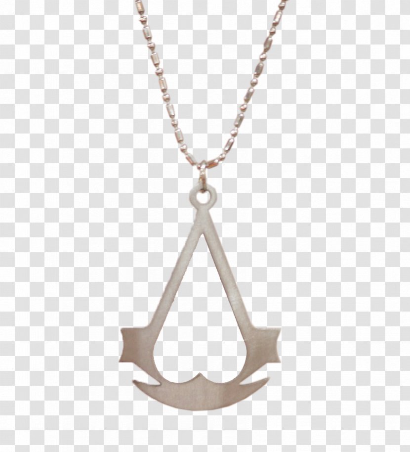Assassin's Creed Necklace Xbox 360 Chain Charms & Pendants - Silver - Max Payne Transparent PNG