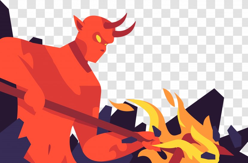 Lucifer Devil Illustration - Artworks - Horrible Demon Transparent PNG
