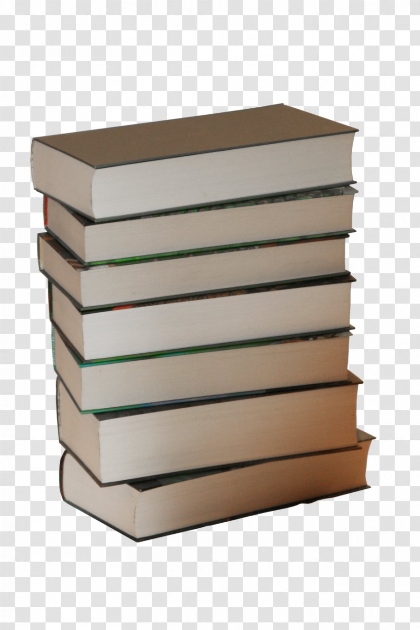 Book Page Footer Header - Box - Pile Of Books Transparent PNG