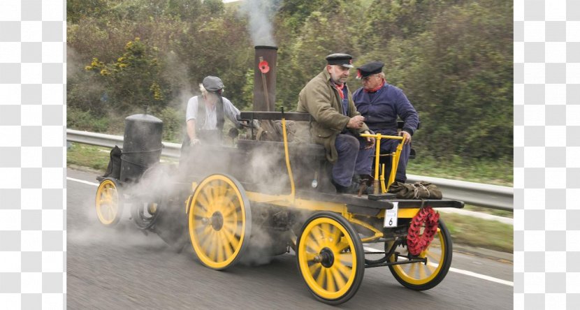 London To Brighton Veteran Car Run Wheel Steam Motor Vehicle - Carriage Transparent PNG