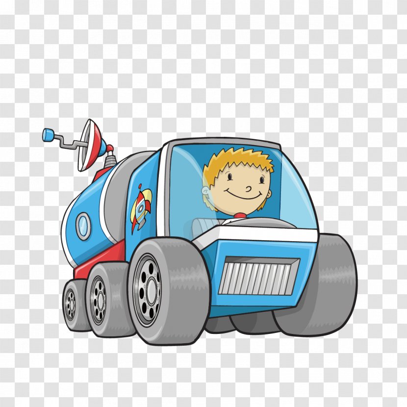 Cartoon Car Material - Automotive Design - Vehicle Transparent PNG