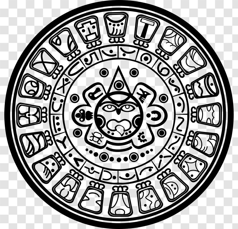 Maya Civilization Mesoamerican Pyramids Mayan Calendar Clip Art - Peoples - Tzolk In Transparent PNG