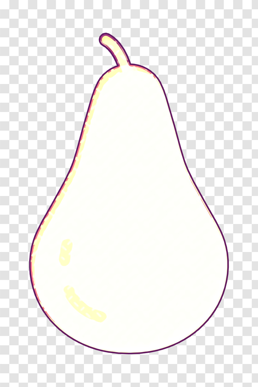 Pear Icon Gastronomy Set Icon Fruit Icon Transparent PNG