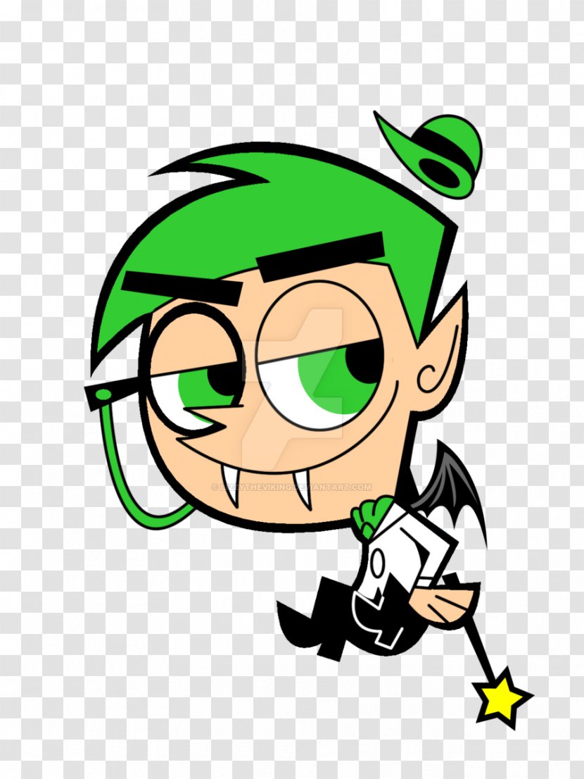 Cosmo Timmy Turner Poof Anti-Wanda - Leaf - Artwork Transparent PNG