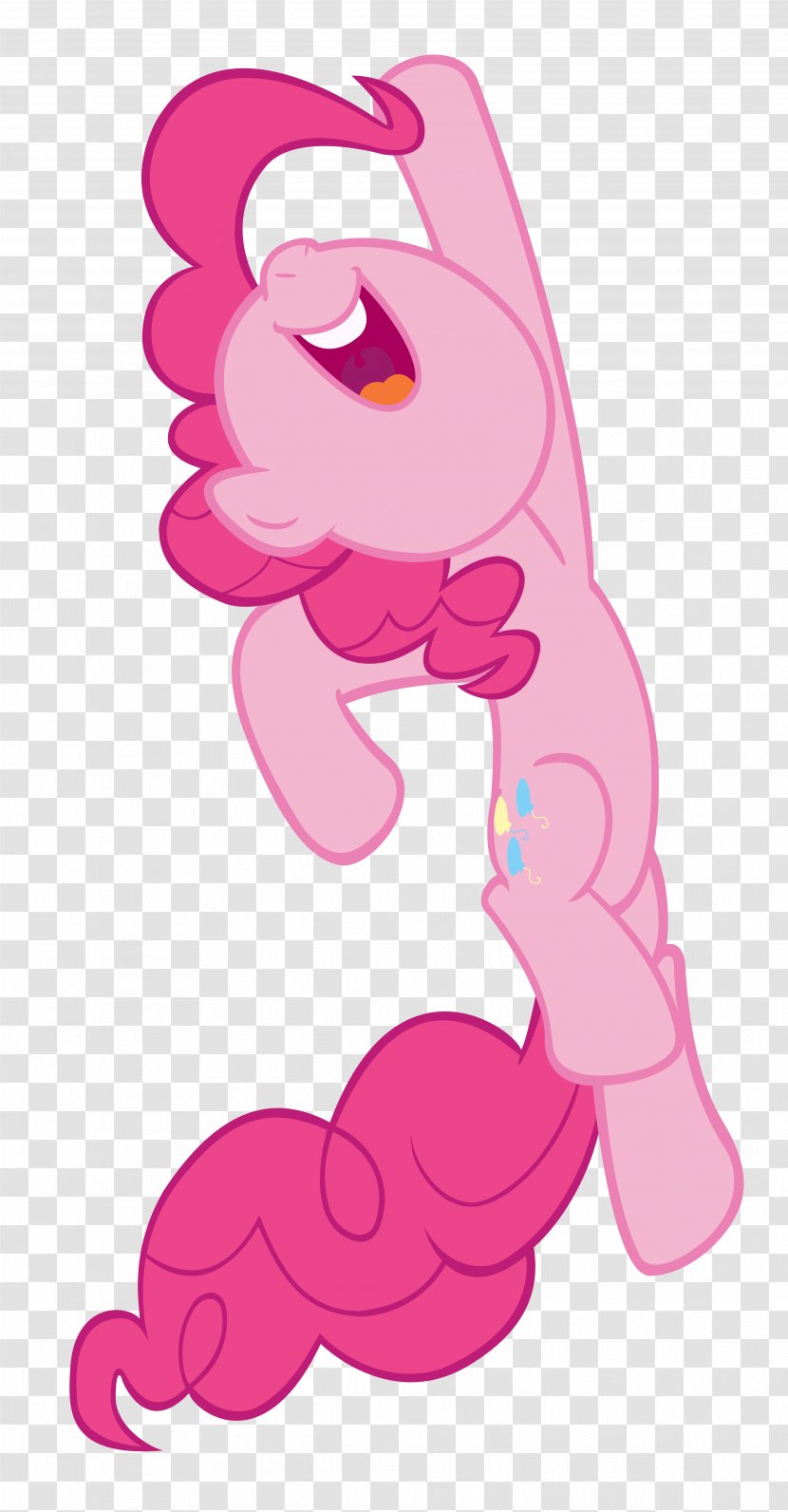 Pinkie Pie My Little Pony: Friendship Is Magic Fandom Equestria Girls - Heart - Mustache Vector Transparent PNG