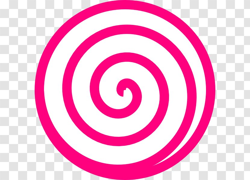 Spiral Circle Pink Clip Art - Color - Hawaii Transparent PNG