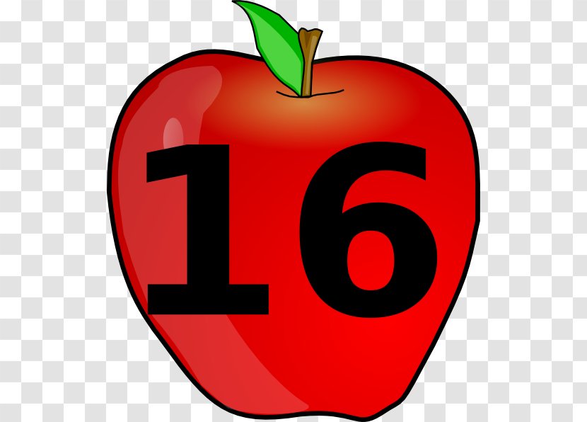 Apple Number Royalty-free Clip Art - Counting Stars Transparent PNG