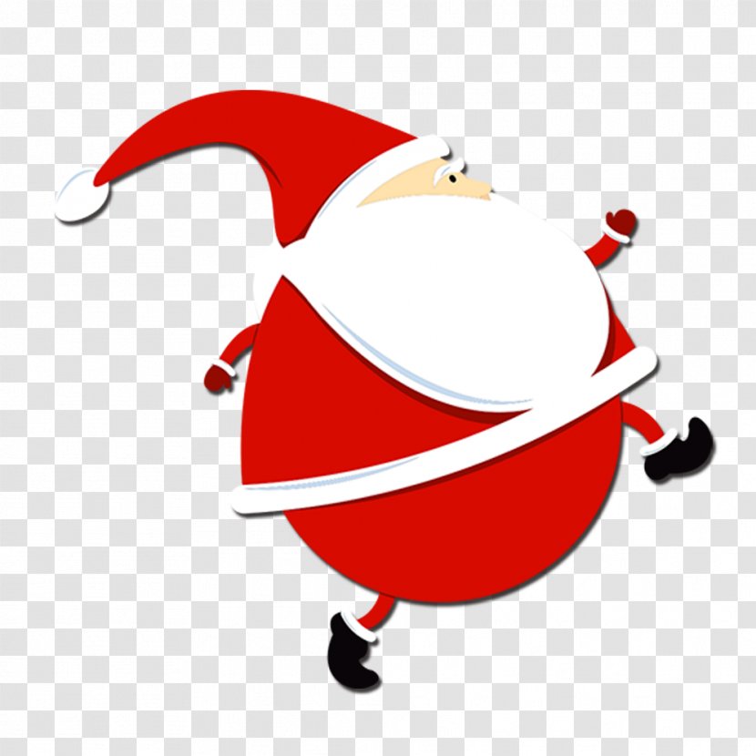 Santa Claus Reindeer Secret Gift Christmas Transparent PNG