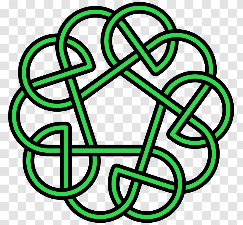 Celtic Knot Art: The Methods Of Construction Triskelion Symmetry - Leaf - Decorative Rope Transparent PNG