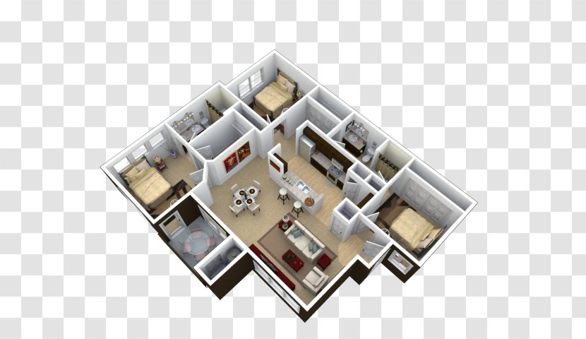The Trails At Pioneer Meadows Apartment Floor Plan Rolling Drive - Nevada Transparent PNG